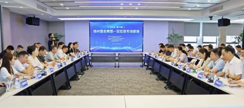 助力县域产业升级！扬州国金集团第十五期资本招商推介会走进宝应